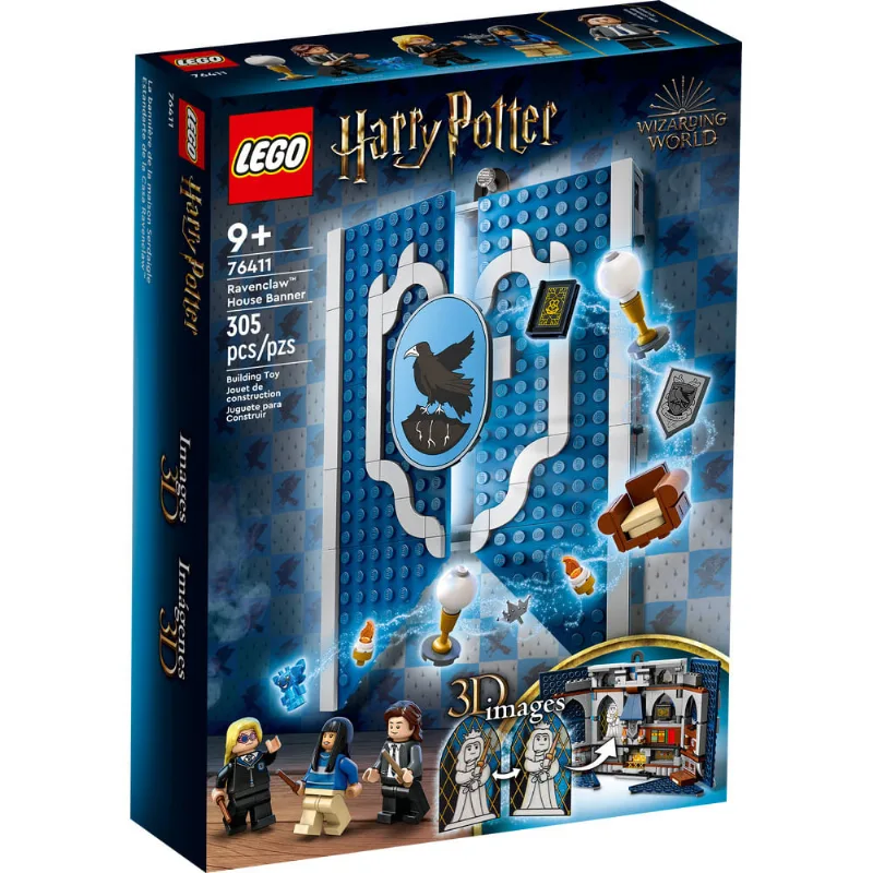 Lego - Banner da Casa Corvinal - Harry Potter - 76411