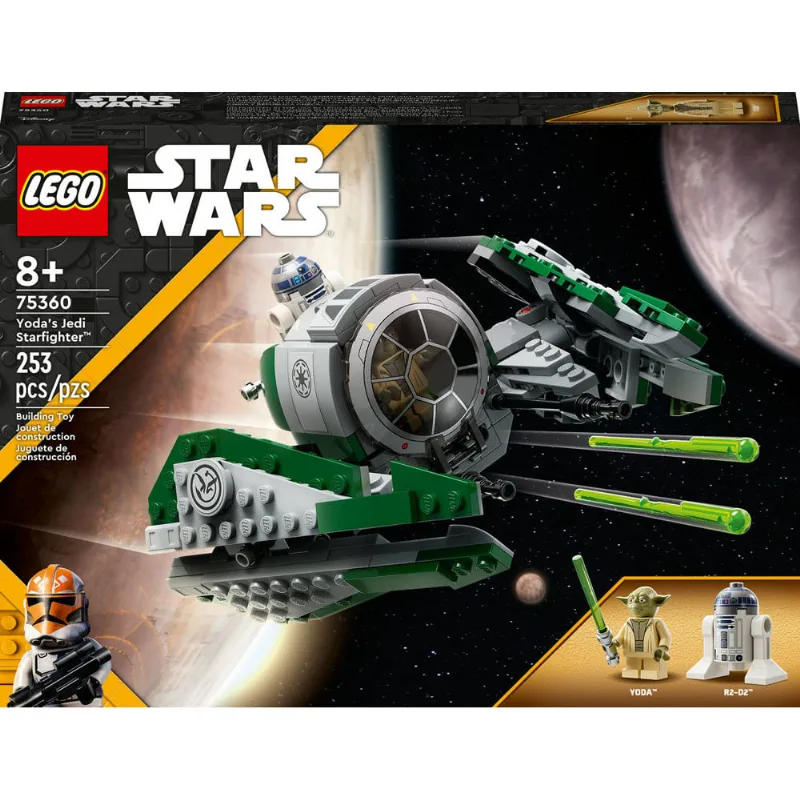 Lego - Star Wars - Caça Estelar Jedi do Yoda - 75360