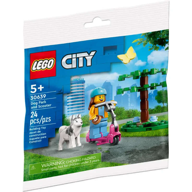 LEGO City - Parque para Cães e Scooter - Recruitment Bags - 30639