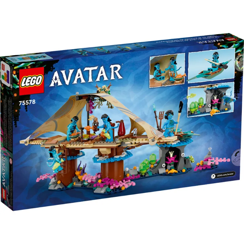 LEGO - Avatar - Casa no Recife de Metkayina - 75578