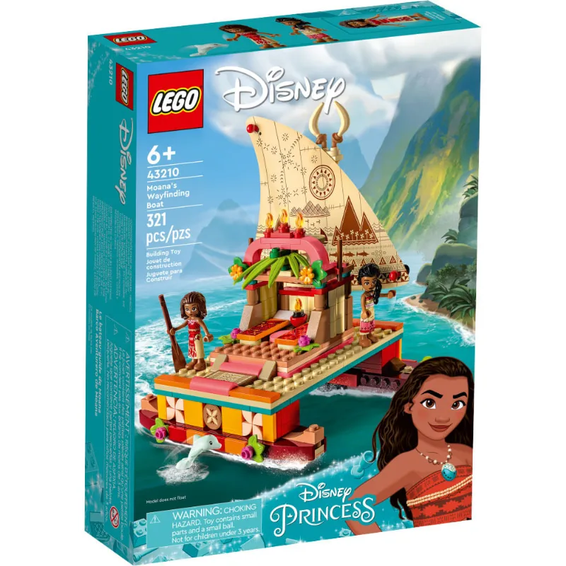 LEGO Disney Princesas O Catamara de Descobertas da Moana 43210