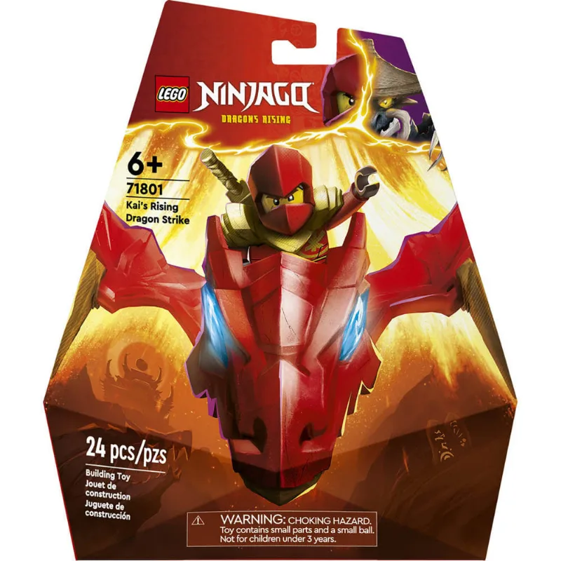 LEGO - Ninjago - Ataque Do Dragão Em Ascensão Do Kai - 71801