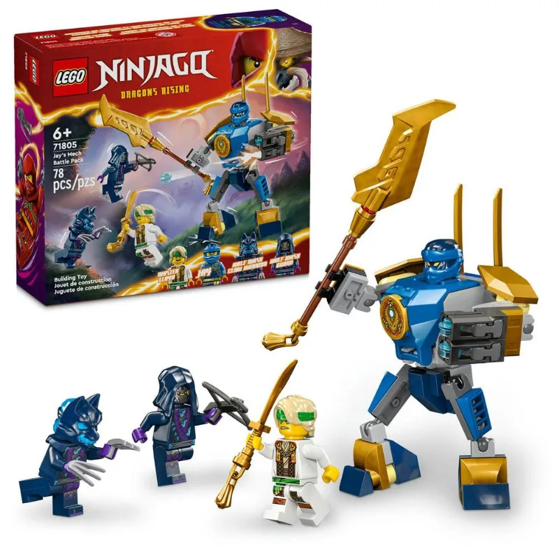 LEGO - Ninjago - Pack de Combate Robô do Jay - 71805