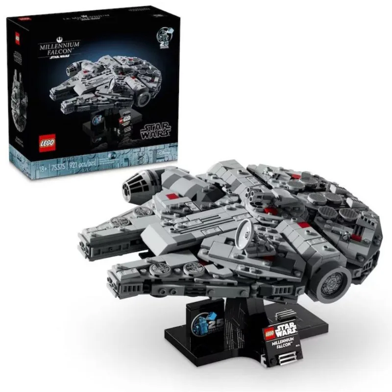 Blocos De Construção E Conjuntos Millennium Falcon 75375 Nave Estelar Colecionável Lego