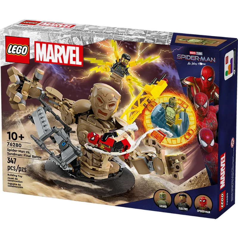LEGO - Super Heroes Marvel - Spider-Man vs. Sandman: A Batalha Final - 76280