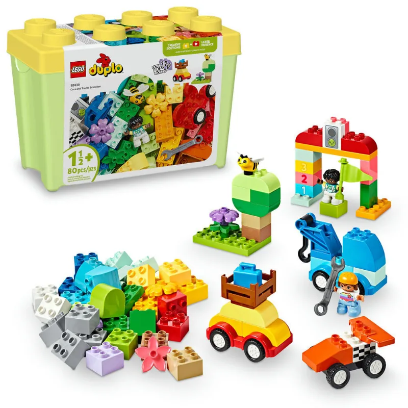 LEGO - DUPLO Classic - Caixa de Peças de Carros e Caminhões - 10439