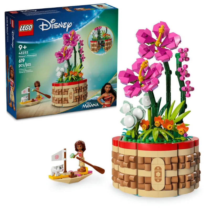 LEGO - Disney Princess - Vaso de Flores da Moana - 43252