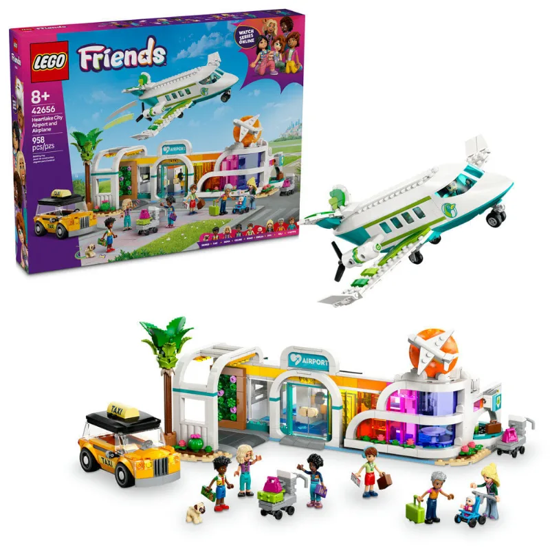 LEGO - Friends - Aeroporto e Avião de Heartlake City - 42656