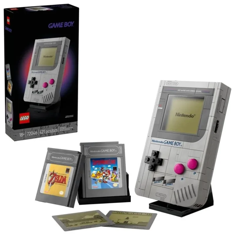 GAME BOY LEGO NINTENDO 421 PEÇAS 72046 - Lego - Brinquedos