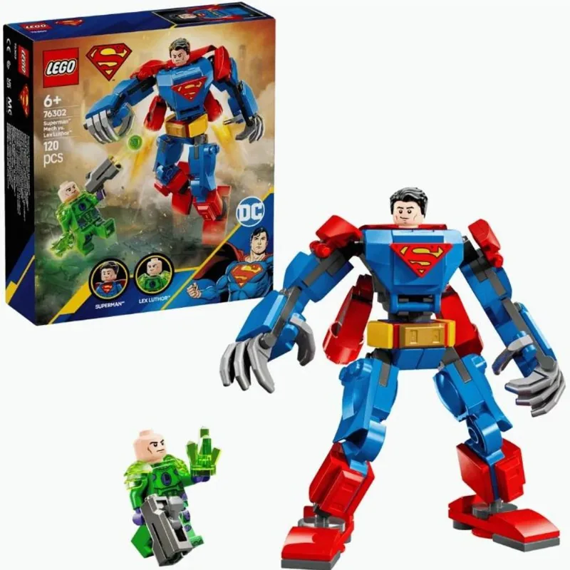 Robô Do Superman Vs Lex Luthor Lego 76302