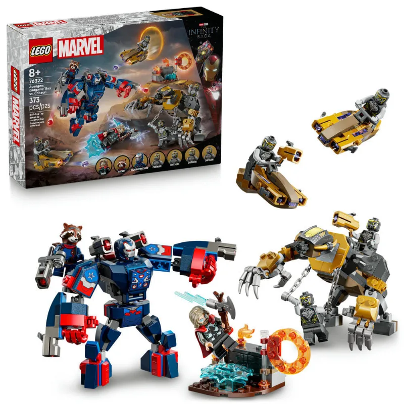 LEGO - Super Heroes Marvel - Vingadores: Ultimato Thor Vs. Chitauri - 76322