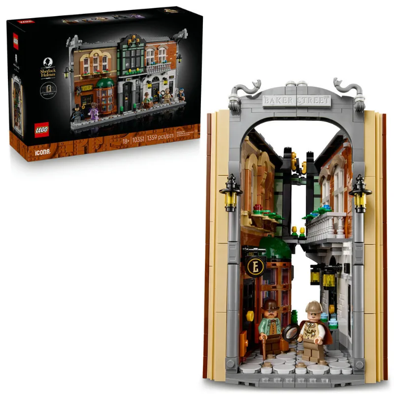 LEGO - Icons - Sherlock Holmes: Aparador de Livros - 10351