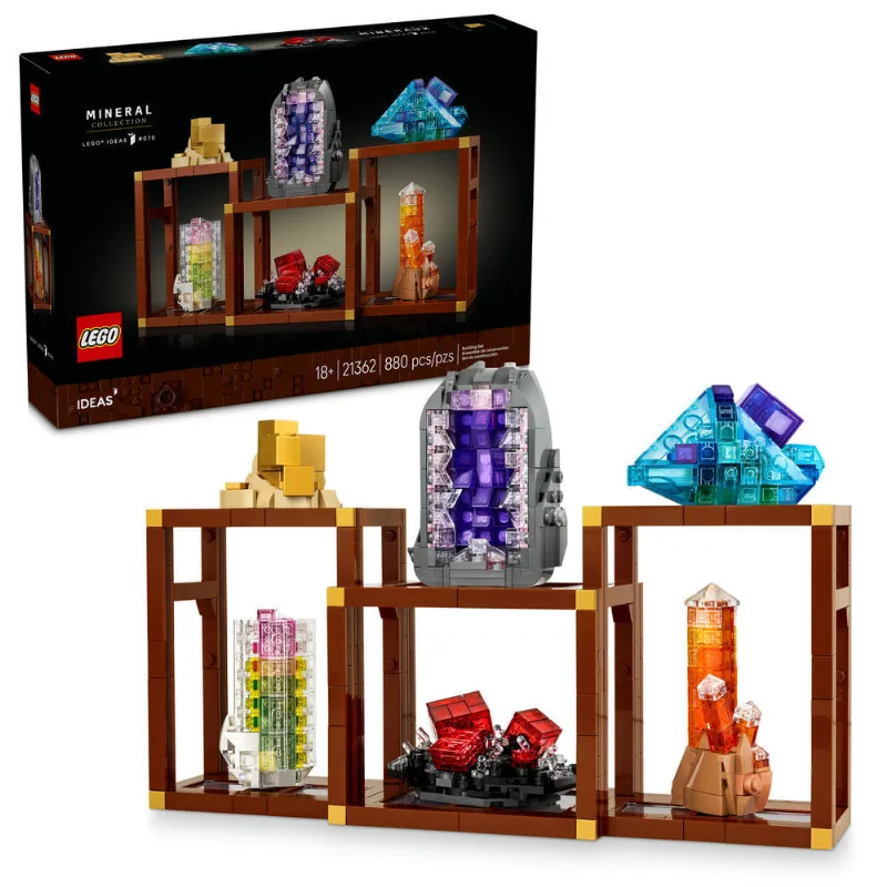 LEGO - Ideas - Coleção De Minerais - 21362