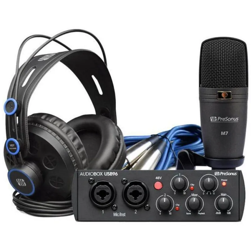 Kit Interface Áudio Presonus AudioBox 96 25 Anos Studio Usbc