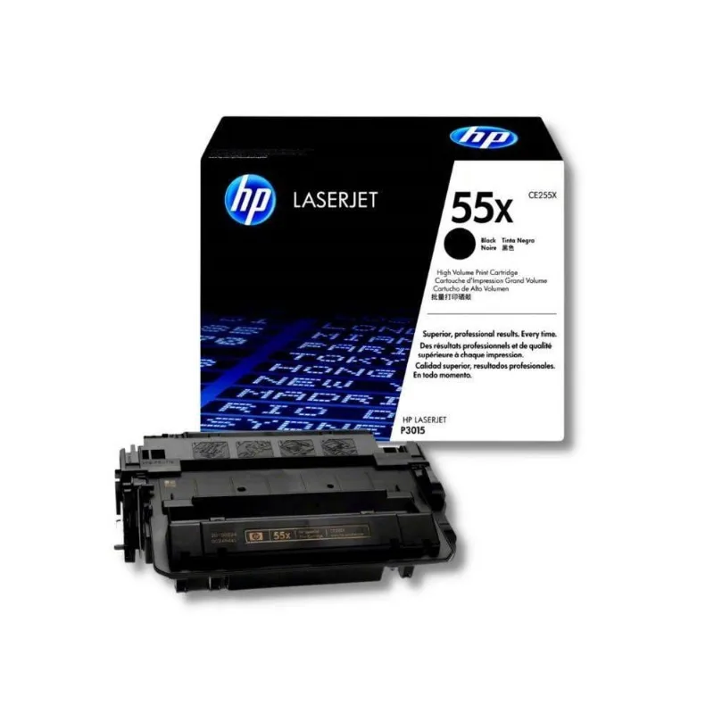 Toner CE255X HP 55X Laserjet Original Alto Rendimento 10000 Paginas Preto HP