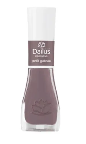 Esmalte Cremoso Petit Gateau 8ml Dailus - DAILUS - Higiene E Beleza