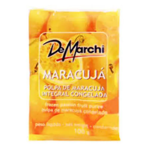 POLPA DE FRUTA MARACUJÁ DE MARCHI PACOTE 100G - DEMARCHI