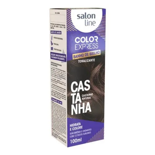 Color Express Kit Castanho Natural - NATURAL - Higiene E Beleza