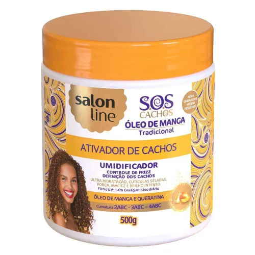 Ativador E Umidificador 500g Salon Line - SALON LINE - Higiene E Beleza