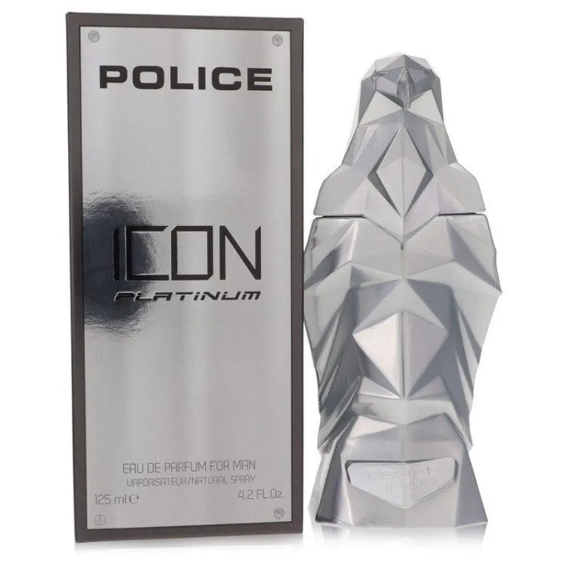 Perfume Masculino Colônias Police Icon Platinum 125 Ml Eau De Parfum