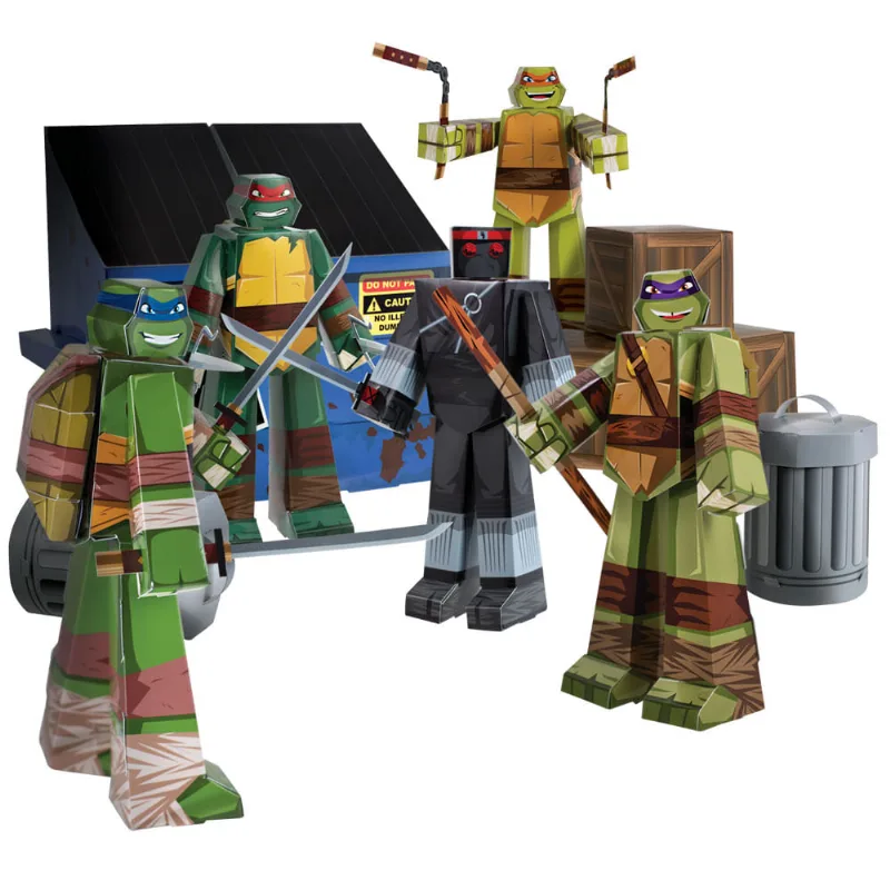 Playset para Montar - Tartarugas Ninja - 30 Peças - Tartarugas Ninja