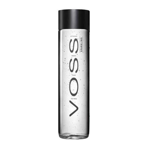 ÁGUA VOSS GASEIFICADA SPARKLING GARRAFA VIDRO 375ML - VOSS - Bebidas