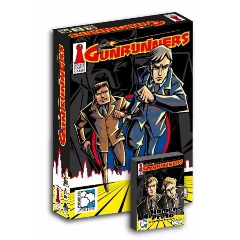 Jogo Gunrunners + Expansão Homens de Preto