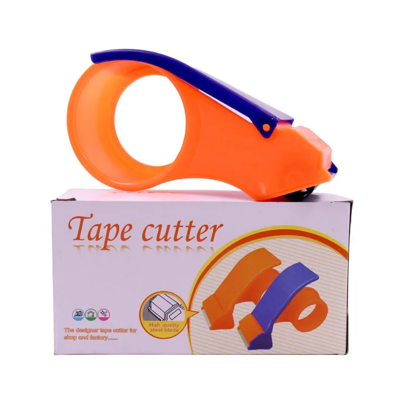 SUPORTE APLICADOR PARA FITA ADESIVA 50MM 497 - Amarelo/Azul