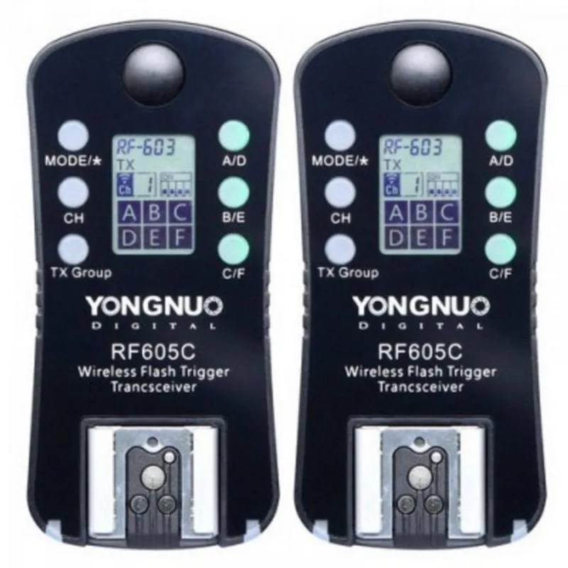 Radio Flash Yongnuo Rf605c Wireless Para Canon