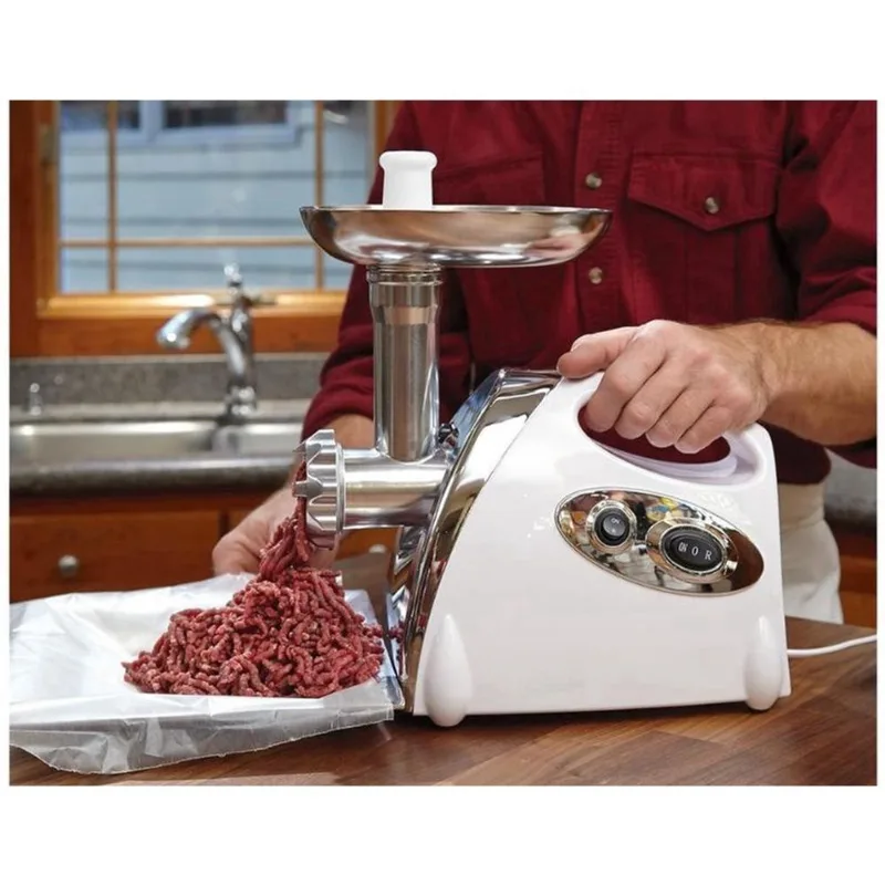 Moedor De Carne 2800w Elétrico Funil Linguiça Kibe 110v.