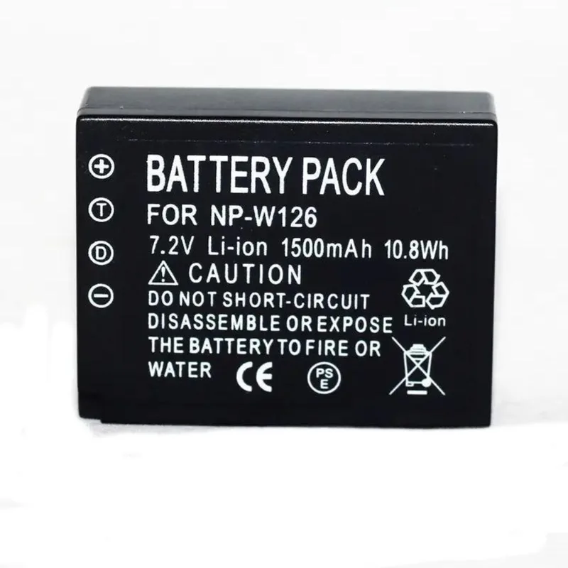 Bat Eria Np-w126 Para Fujifilm X-a1 X-a2 X-a2 X-a5 X-a7
