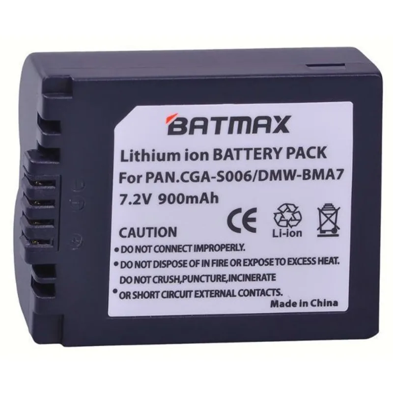 Bat Eria Dmw-bma7/s006e-s Para Panasonic Dmc-gh2 Dmc-gx8