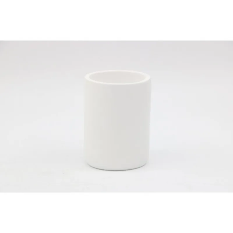 Porta Escova Poli Branco Mate
