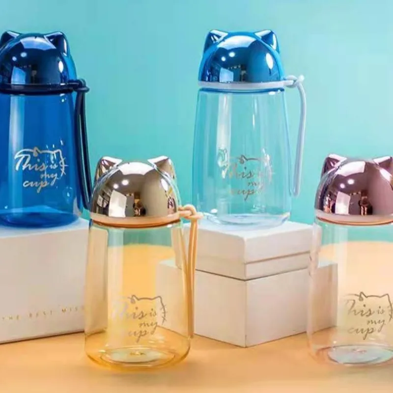 Garrafa Zqueeze Tampa de Gato 150ml