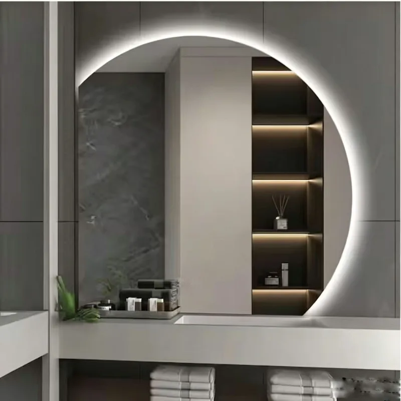Espelho De Parede Decorativo 60X60Cm Co Led Alterna - Alterna - Móveis