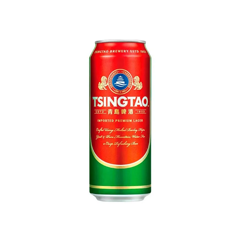Cerveja Tsingtao Chinesa Lata 500ml