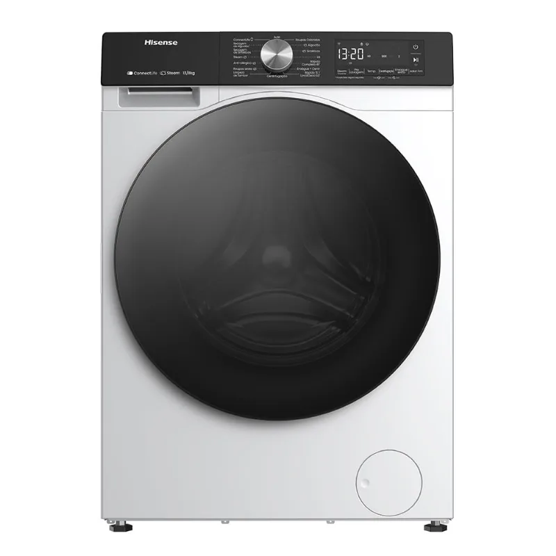 Lava e Seca Hisense Steam, com 13 Programas de Lavagem - WD3S13 | 13 Kg 220V