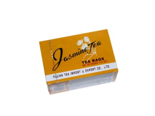 Cha Fujian China Jasmim 20 Saq - FUJIAN TEA IMPORT & EXPORT CO., LTD - Mercearia