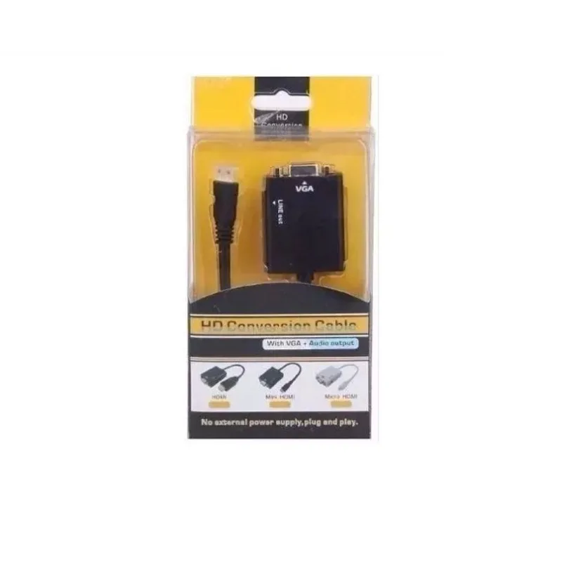 Adaptador Hdmi Para Vga Hd Conversion Cable
