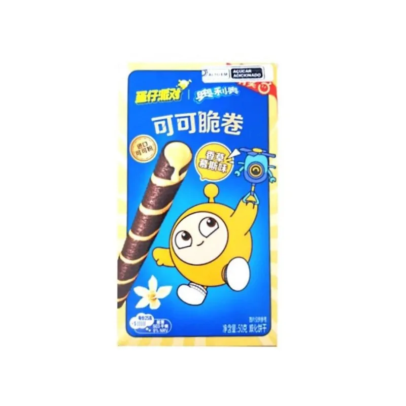 Oreo Cocoa Crisp Roll Wafer Vanilla - Importado