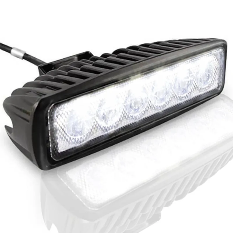Kit 2 Farol Milha Auxiliar 18W Off Road Moto Carro - Não Disponível - Automotivo
