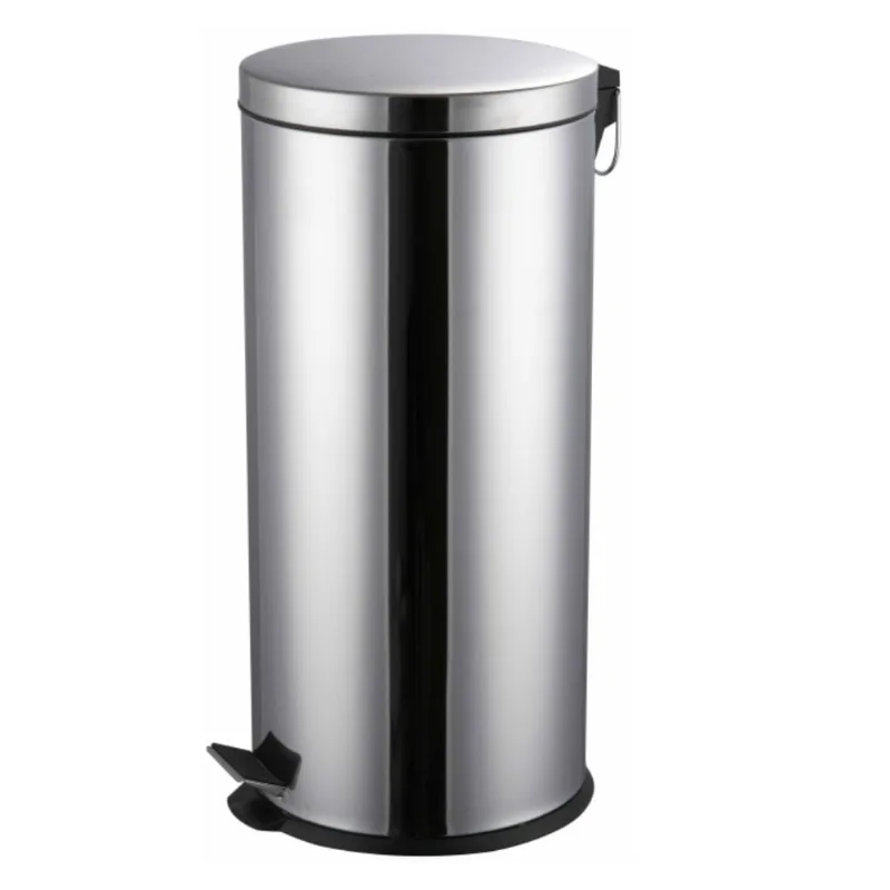 Lixeira de Inox com Pedal 30 Litros Coisas e Coisinhas