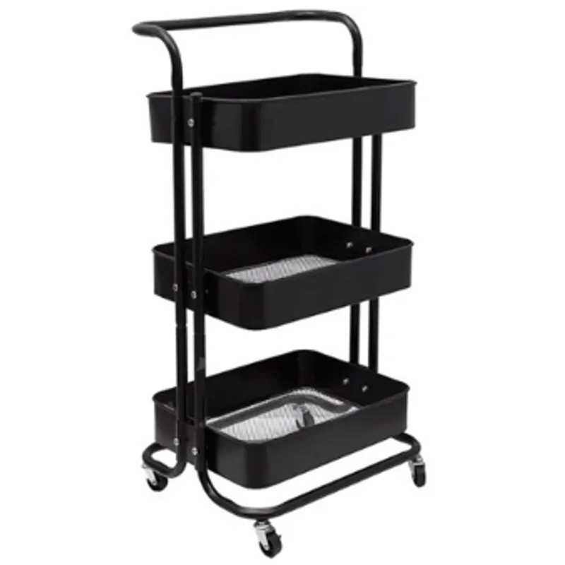 Carrinho Ikea Metal Preto