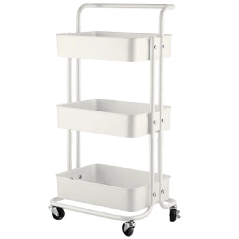 Carrinho Ikea Metal Branco