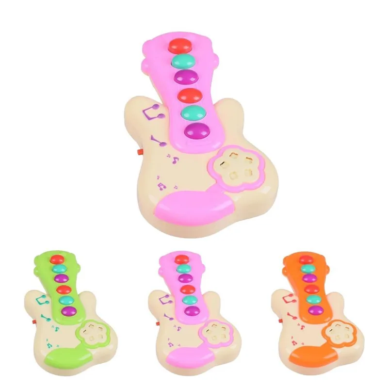 Guitarra Musical Infantil Educativa Brink+ Baby +6 Meses Multicolorido