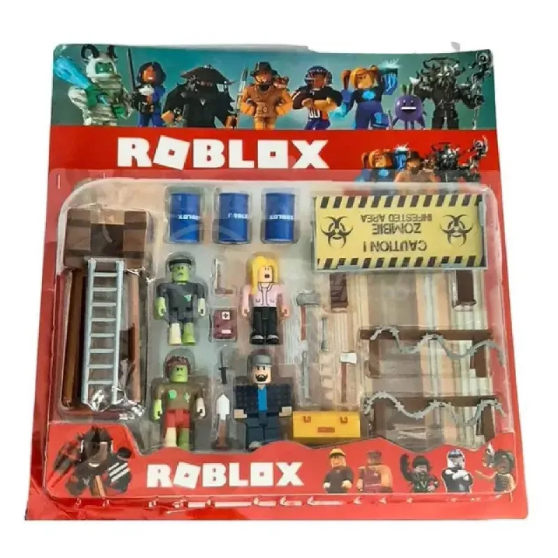 Roblox Conjunto De 4 Bonecas E 17 Acessórios - Não Informado - Brinquedos