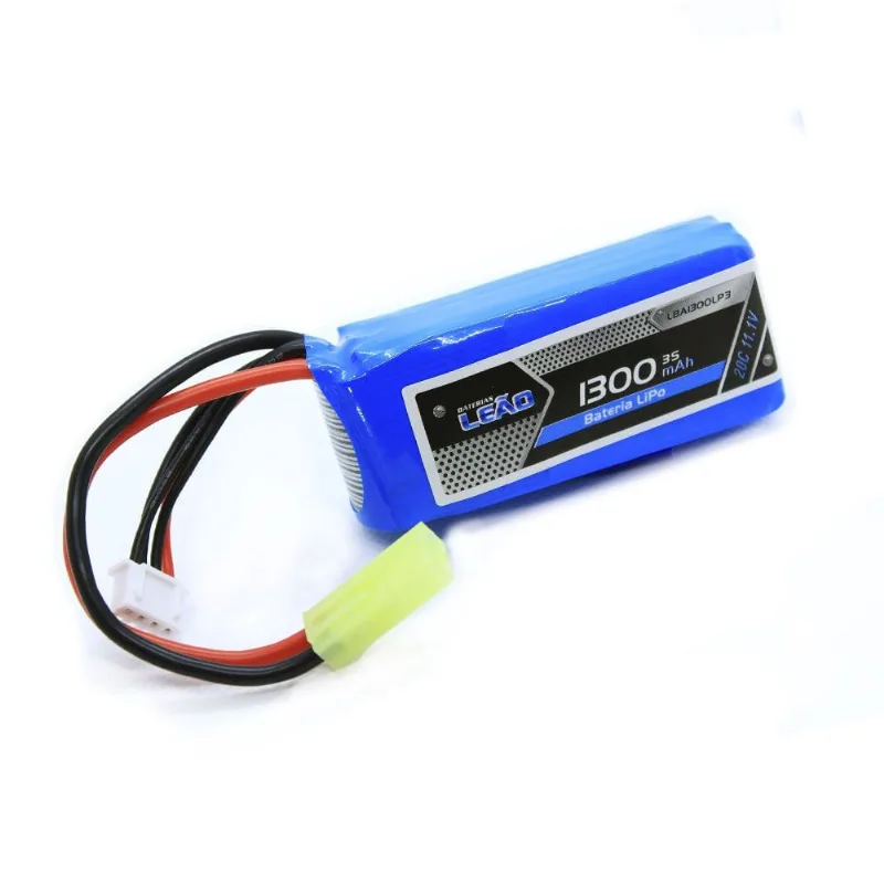 Bateria Lipo 11.1V 3S 1300mAh 20C/40C 1 pack