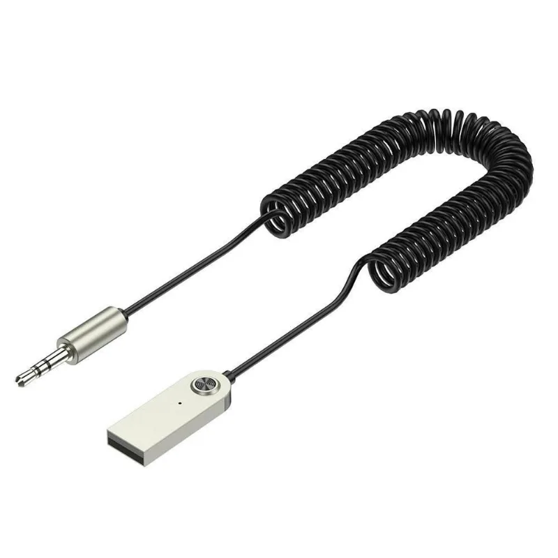 Adaptador Bluetooth 5.0 Bt870 Audio P2 Cabo Mola Carro Som