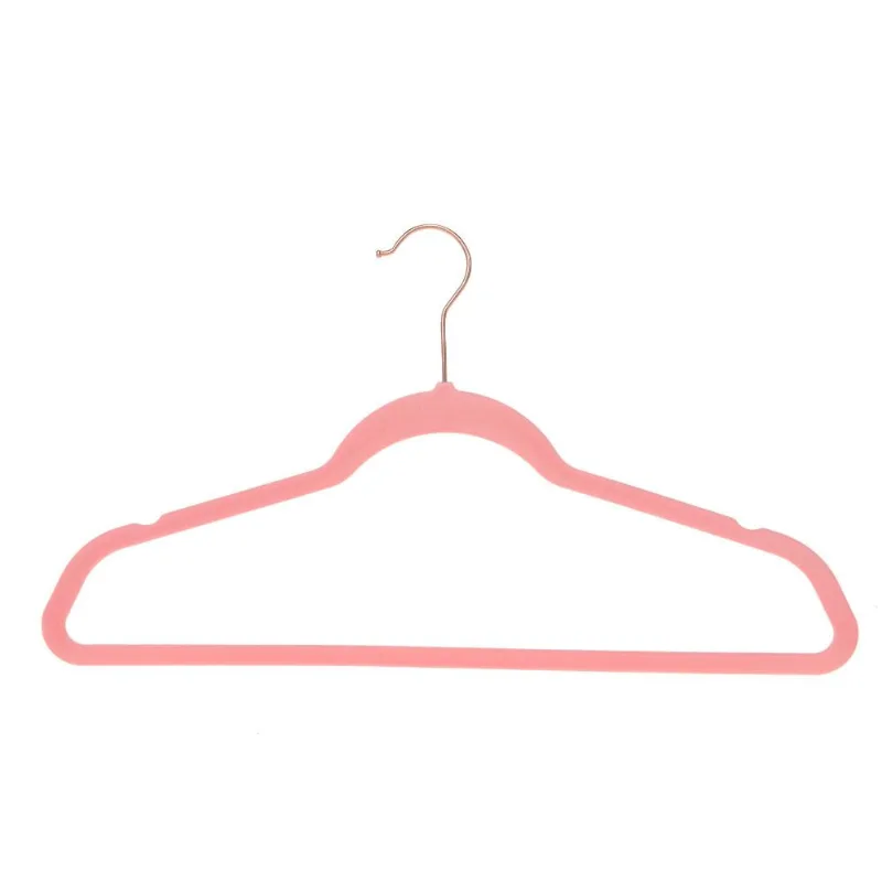 Kit de cabides 10 peças rosa