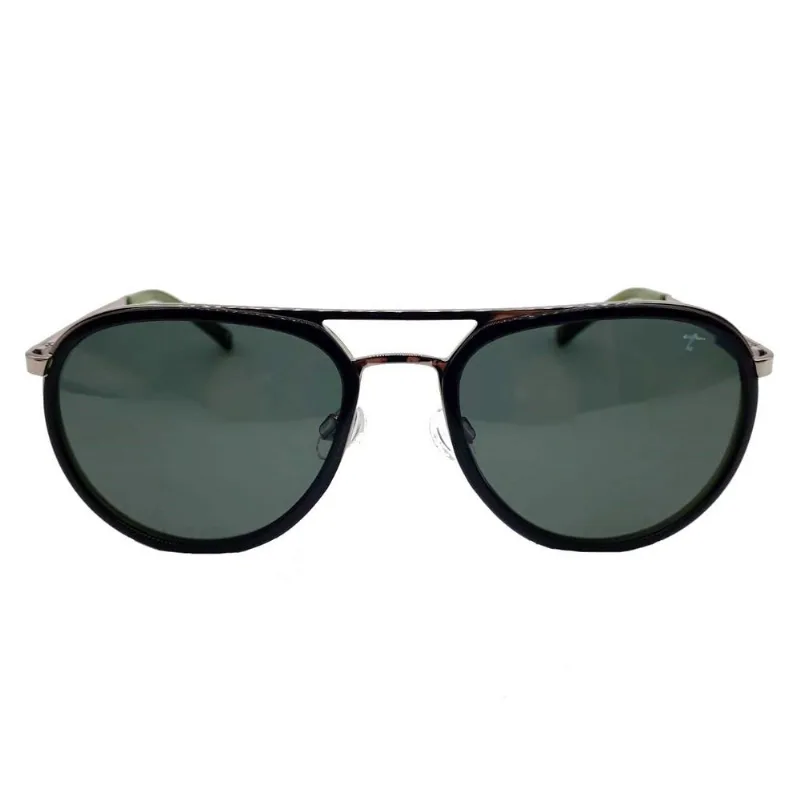 Óculos De Sol Tigor T. Tigre Preto E Verde Stt089a
